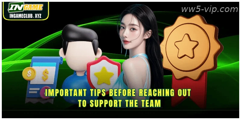 Protect your account by using only official WW5 support channels