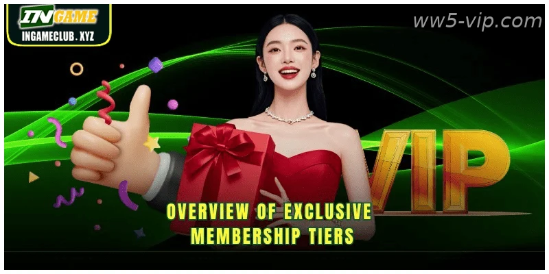 Overview of exclusive membership tiers